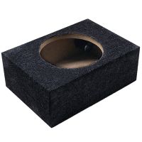 2X Single 8-Inch Sealed Universal Speaker Boxes Car Speaker Box Car Subwoofer Boxes for Car Music