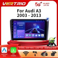 สำหรับ Audi A3 2 8P 2003 - 2013 S3 2 2006 - 2012 RS3 1 2011 2012ระบบนำทาง GPS เครื่องเล่นภาพเคลื่อนไหวหลายชนิดไม่มี2Din