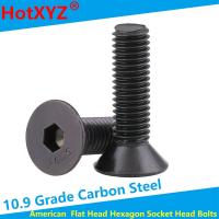 10.9 BSW Inch Countersunk Head Hexagon Socket Head Screws / UNC American Flat Head Hexagon Socket Head Bolts 5Pcs