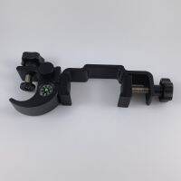 ใหม่ทนต่อการกัดกร่อน GNSS GPS POLE CLAMP พร้อมเข็มทิศและเปิด DATA COLLECTOR CRADLE POLE HOLDER MOUNT