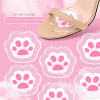 1Pair Forefoot Pad High Heels Half Size Mat Cat Claw Insole Non-slip High Heels Half Size Insole Foot Protection Anti-Abrasion