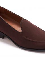 MARS PEOPLES - รองเท้าโลฟเฟอร์ Slipper Suede Vegan Leather รองเท้าหนังผัก