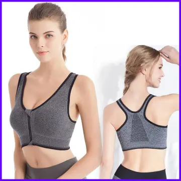 Korean Style Women's Sports Bra Without Steel Ring Gather Push Up