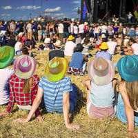 Ball Party Space Cowboy Holographic Rave Hat Bright Hats Ball Party Hats Cowboy Hat Women Cowgirl Hat