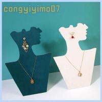 CONGYIYIMO07 ผ้ากำมะหยี่กำมะหยี่ ขาตั้งแสดงจี้สร้อยคอ สะดวกสบายๆ พับเก็บได้ อุปกรณ์จัดระเบียบเครื่องประดับ ที่มีคุณภาพสูง แบบพกพาได้ อุปกรณ์ประกอบฉากแสดง อุปกรณ์ประกอบฉากการถ่ายภาพ