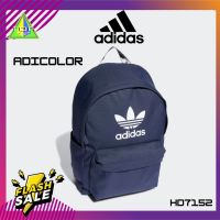 ADIDAS กระเป๋าเป้ backpack ADICOLOR สีกรมท่า เป้สะพายหลังผู้ใหญ่