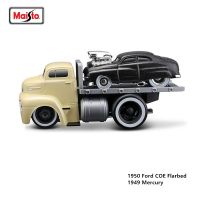 Maisto 1:64 1950 Ford COE Flatbed 1949 Mercury American classical muscle car die-casting model collection gift gift