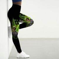 2 Leggings ผู้หญิงสูงเอว3D Tiger พิมพ์กางเกงโยคะ Tights เสื้อผ้ายิมสัตว์ออกกำลังกาย Leggings ฟิตเนส Leggins สุภาพสตรี Legins