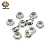 10Pcs 3X6X2.5mm Flange Ball  Bearing  MF63ZZ ABEC-9 Axles  Bearings Seals