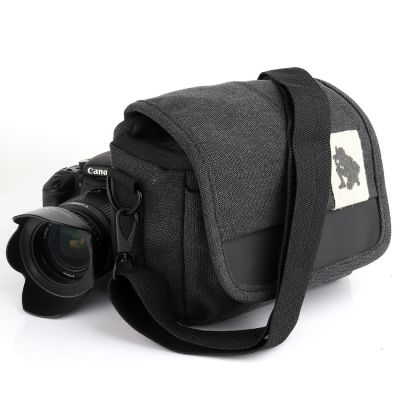 กระเป๋าผ้าใบขนาดเล็กกล้องไมโคร2023ใหม่กระเป๋ากล้อง Dv สำหรับบ้านกระเป๋ากล้องดิจิตอลเทเลโฟโต้กระเป๋าสะพายไหล่