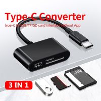 High Speed Data Transfer Smart Phone Memory Card Card Reader OTG Adapter USB Type C Micro USB For Samsung Huawei Xiaomi