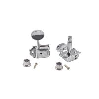 ；‘【；。 6R Vintage Style Electric Guitar String Tuning Pegs Silver Tuner Machine Heads For Strat Tele Guitar Accessories