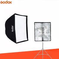 Godox ร่มแผ่นเจลติดไฟแฟลชสี่เหลี่ยมแบบพกพา70X70cm,ร่มสะท้อนแสงสำหรับสตูดิโอถ่ายภาพกล่องนิ่มขนาด70*70ซม.