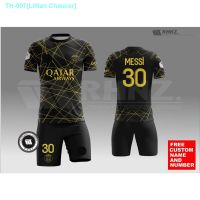 ▪☈﹍ New PSG AWAY MESSI JERSEY PRINTING 2023/palm GRADE ORI FULLPRINT Tops/CUSTOM Free MESSI Ball Suits/Childrens Ball Suits MESSI Shirt Tops All Sizes 1 Year-5XL Soccer Shirts Sweat-Absorbent Soccer Jerseys