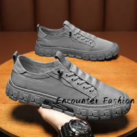 Encounter Fashion  รองเท้าผ้าใบผู้ชาย รองเท้ากีฬาผช รองเท้าแฟชั่นผู้ชาย ใส่สบาย 2023ใหม่ XBX239357I 39Z230925