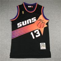 เสื้อเจอร์ซีย์ Nba13สตีฟแนช96-97ฤดูย้อนยุค Mn ทองมาตรฐานปักชุดบาสเก็ตบอลชุดบาสเก็ตบอลผู้ชาย