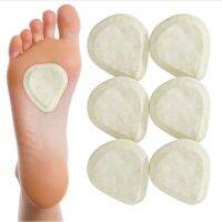 OKDEALS 6คู่รู้สึกว่า Metatarsal รู้สึกพรมเช็ดเท้าสีขาว1/4 "เซลล์ประสาทมอร์ตันหนา Relief Metatarsalgia หมอนรองเท้าผู้ชาย