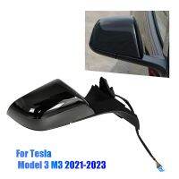 Door Rear View Mirror Assembly for Tesla Model 3 M3 2021-2023 Power Folding Heating Rearview Mirror