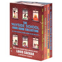 Original English version of the Wayside School 4-book box set waiwaiwai Road Primary School volume 1-4