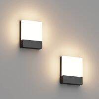 24W LED Waterproof Wall Lights Outdoor And Indoor Wall Lamps Aluminum AC90-260V AU197