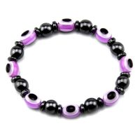 CoolGirl Mag * Netic Hematite Stone Eye Beads สร้อยข้อมือการดูแลสุขภาพผู้ชายผู้หญิงเครื่องประดับลดน้ำหนัก