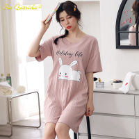 Plus Size Cotton Lingere Women Nightgown Sleeveless Sleep Shirts Summer Night Dress Heart Embrodered Camisoles 4xl 5xl Camisolas