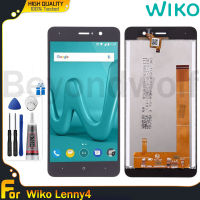 Beyondwolf หน้าจอเดิมสำหรับ Wiko Lenny4 LCD หน้าจอ LCD หน้าจอสัมผัสแสดงชิ้นส่วนสำหรับ Lenny4จอสำรอง