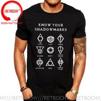 New Printed Skyrim Know Your Shadowmarks MenS T Shirt Elder Scrolls Elder Scrolls V Funny Tee T-Shirts Cotton 4Xl 5Xl Tops Tees