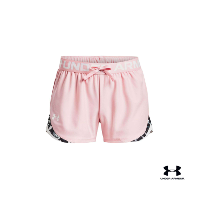 Under Armour UA Girls Play Up Tri-Color Shorts อันเดอร์ อาเมอร์ กางเกงออกกำลังกายขาสั้น สำหรับเด็กผู้หญิง