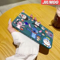 JIUMOO เคสสำหรับ OPPO R15 Pro เคสนิ่มลายตัวการ์ตูนเคสขอบสี่เหลี่ยมบางเคสมือถือนิ่มลายการ์ตูนเคสป้องกันการกระแทก