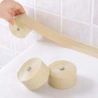 ™┋♦ FDDSYB 1Roll Waterproof Mold Proof Adhesive Tape Durable Use PVC Material Kitchen Bathroom Wall Sealing Tape Gadgets 3.2M