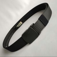 Strap New Pom Plastic Buckle Nylon Canvas Wallet Belts Men and Women Outdoor Zipper Hidden Wallet Safety Tactical Belts