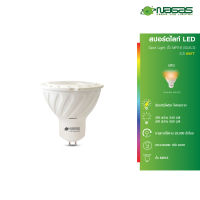 Nagas สปอร์ตไลท์ LED รุ่น 220V 3-5 Watt ขั้ว MR16 WarmWhite ประหยัดไฟ รับประกัน 1 ปี ( 1 ชิ้น )