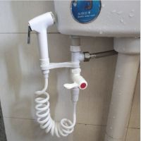 Handheld Portable Diaper Bidet Toilet Shattaf Sprayer Bathroom Toilet Bidet Shower Head Nozzle with Telephone Shower Long 1.5m