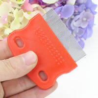 1PCS Stainless Steel Pet Dog Cats Toothed Flea Removal Cleaning Brush Grooming Comb (Random Delivery)