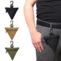 ☑▣✢ Mens Backpack Hanging Bag Tactical EDC Pouch Wallet Portable Coin Purse Key Earphone Storage Pocket Bag Outdoor Sport Waist Bag