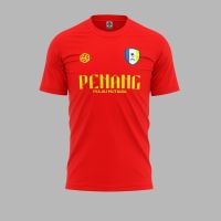 shot goods [READY STOCK] Pulau Pinang Pulau Mutiara Jersi Red/Yellow - Jersey Roundneck