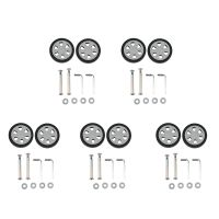 10x Luggage Accessories Wheels Aircraft Suitcase Pulley Rollers Mute Wheel Wear-Resistant Parts Repair 55X12mm