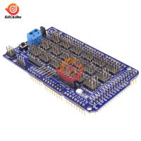 เซ็นเซอร์ขนาดใหญ่โมดูลป้องกัน V2.0 V2การขยายตัวบอร์ดสำหรับ Arduino Atmega 2560 R3 1280บอร์ดพัฒนาที่ฉัน Atmega8u2 Diy