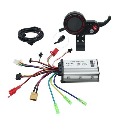 36V 500W Motor Controller MR-100 LCD Display Meter for KUGOO M4 Electric Scooter Accessories