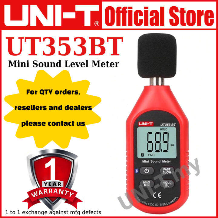 Misuratore Di Rumore UNI-T UT353 - Digital Sound Level Meter 30-130dB, Con Bluetooth - Foto 11