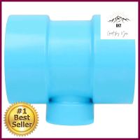 ข้อต่อสามทางลด-บาง SCG 4 x 2 นิ้ว สีฟ้าREDUCING FAUCET TEE PVC SOCKET SCG 4"X2" LITE BLUE **มีบริการชำระเงินปลายทาง**