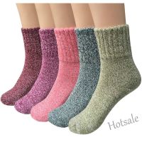 【hot sale】✁▩ D19 [Bfuming]Winter Socks Retro National Wind Socks Thickening Warm Rabbit Wool Women Socks