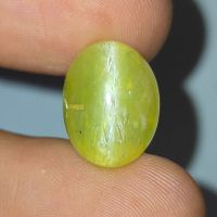 พลอย โอปอล ตาแมว ธรรมชาติ แท้ ( Unheated Natural Opal Cats Eye ) หนัก 8.40 กะรัต