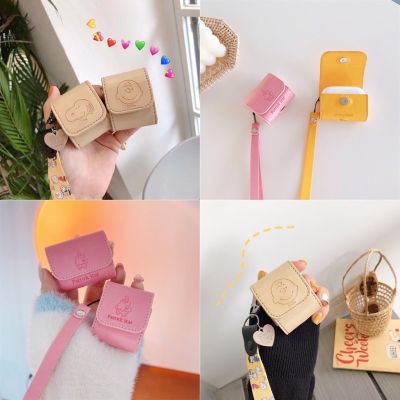 🏡พร้อมส่งในไทย🐩เคสหูฟัง เคสสำหรับ AirPods case เคสแอร์พอด Gen12Pro3 กระเป๋าหนังใส่หูฟัง เคสหนังชาร์ลี สนู๊ปปี้