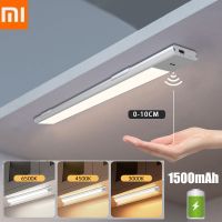 [HOT GUJUXIOEWUIOE 642] ไฟกลางคืน Xiaomi พร้อมเซ็นเซอร์ตรวจจับการเคลื่อนไหว USB,ใช้พลังงานจากหลอดไฟในห้องครัวตู้เสื้อผ้าไฟแม่เหล็กตกแต่งบ้าน