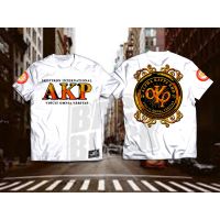 2023 newFull Sublimation AKP Alpha Kappa Rho Frat Shirt Skeptron T-Shirt 3D T-Shirt Summer Tee Size XXS-5XL