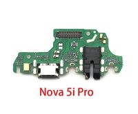 เครื่องชาร์จ USB ขั้วต่อสายแพไมโครโฟนสายเคเบิลยืดหยุ่นกับสำหรับ Huawei Nova 2 Plus 2S 3 3i 3e 4 4e 5 5i Pro USB Board