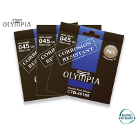 Olympia CTB Series Coated Nickel Wound : 40-95 Electric Bass 4-String สายเบสไฟฟ้า โอลิมเปีย 4 สาย เคลือบกันสนิม