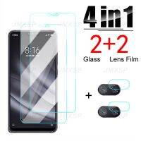 （A PRETTY）4in1ForMi 9 8 A2 Lite 6X 6 5XGlass ForMi 9 8 SE9TMi2 3เลนส์ฟิล์ม